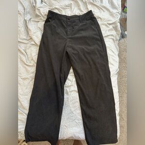 Women's Black Corduroy Trousers